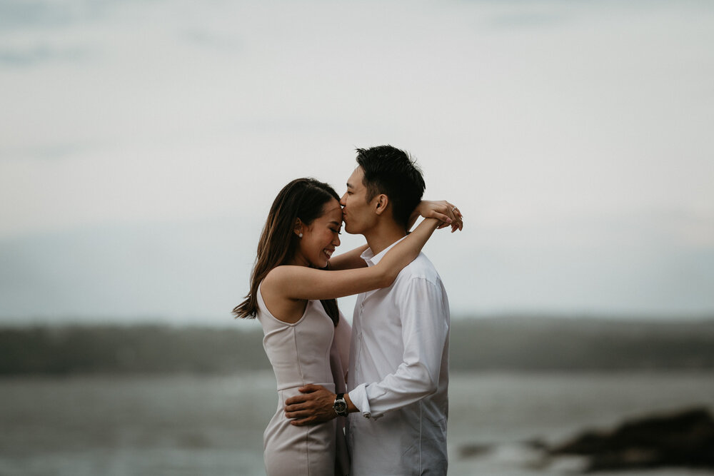 Sydney Wedding Photographer Akaness Sharks-Romantic Sydney Beach Engagement Best artistic -80.jpg