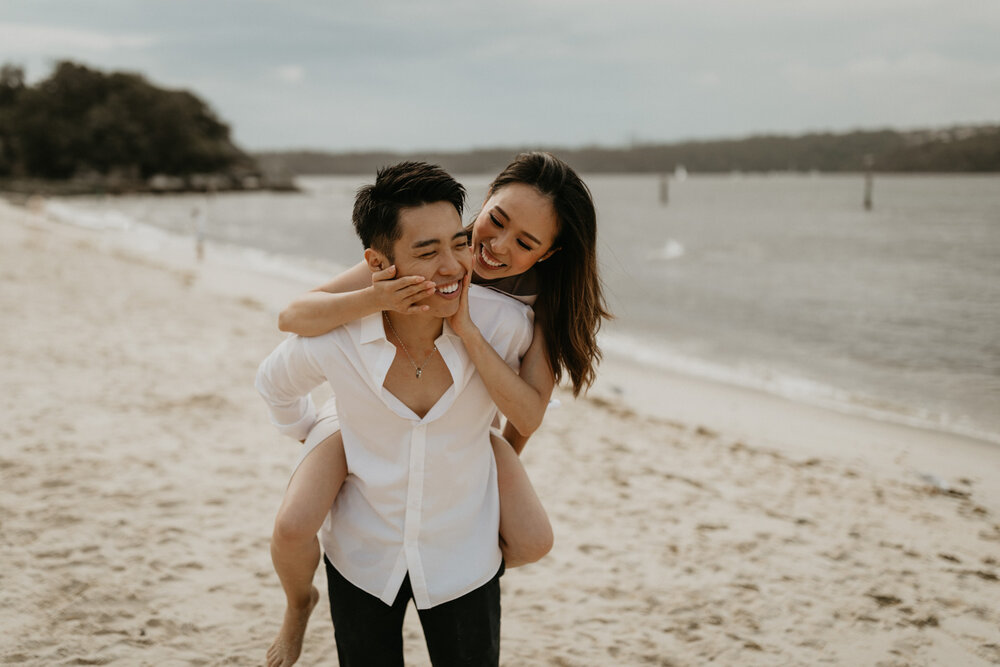 Sydney Wedding Photographer Akaness Sharks-Romantic Sydney Beach Engagement Best artistic -60.jpg