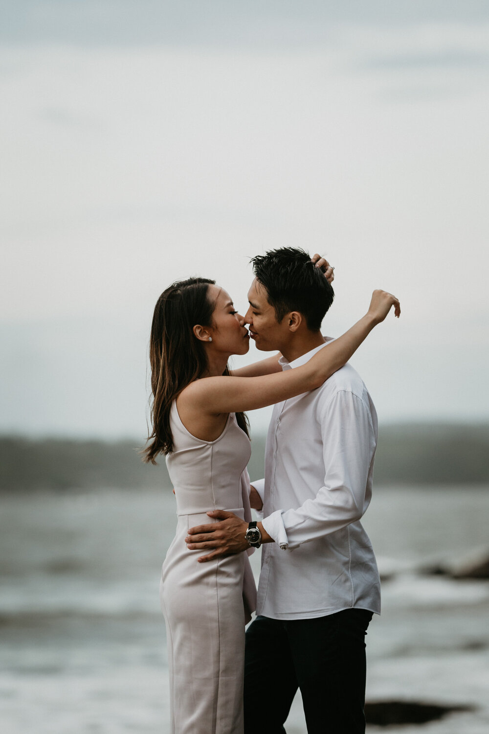 Sydney Wedding Photographer Akaness Sharks-Romantic Sydney Beach Engagement Best artistic -79.jpg